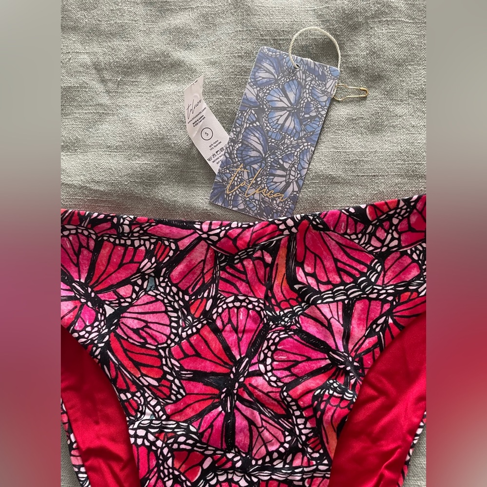 Toluca Swim Luna Midi Bikini Bottom - Picture 2 of 5